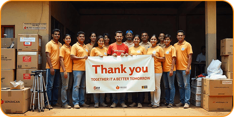 Volunteers group